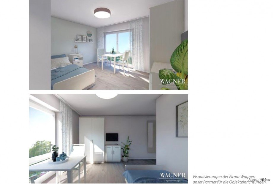 Visualisierung Einrichtung Etagenwohnung Ochtrup