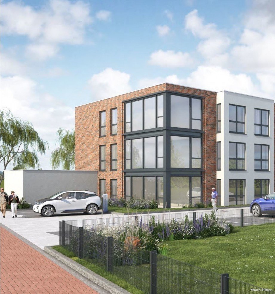 Aussenansicht Etagenwohnung Ochtrup